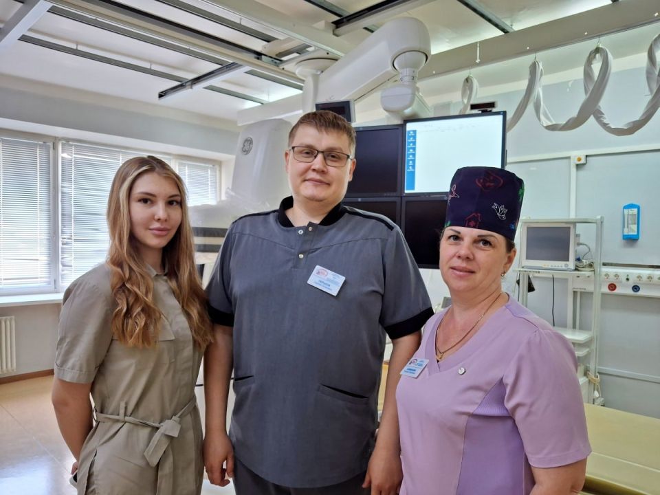 Курские врачи спасли пациента с острым инфарктом во время работы «Поезда здоровья» Курские врачи спасли пациента с острым инфарктом во время работы «Поезда здоровья»