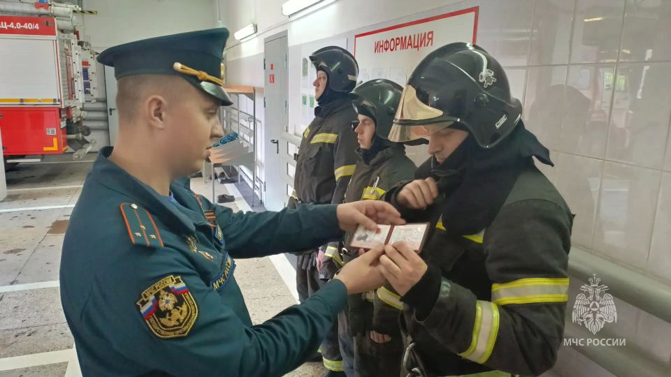 В Курской области выбрали лучшего начальника караула В Курской области выбрали лучшего начальника караула