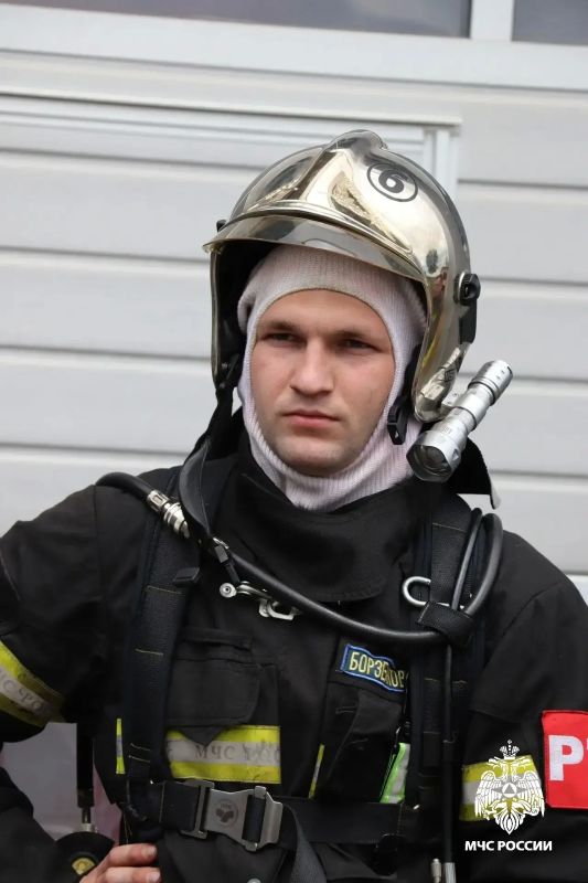#нашиОГНЕБОРЦЫ. Андрей Борзенков, начальник пожарного караула 6 ПСЧ ГУ МЧС России по Курской области