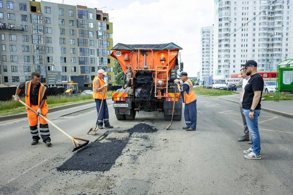 Мэр Курска объехал проблемные точки города