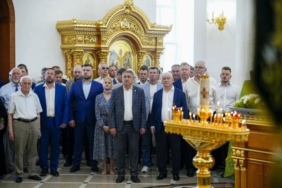 В эту субботу приняла участие в торжественном открытии и освящении Свято-Троицкий храма в новом микрорайоне Атомград города Курчатова В эту субботу приняла участие в торжественном открытии и освящении Свято-Троицкий храма в новом микрорайоне Атомград города Курчатова