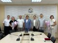 Сегодня министр цифрового развития и связи Курской области Сергей Кожевников наградил сотрудников Курского филлиала ПАО «Ростелеком»
