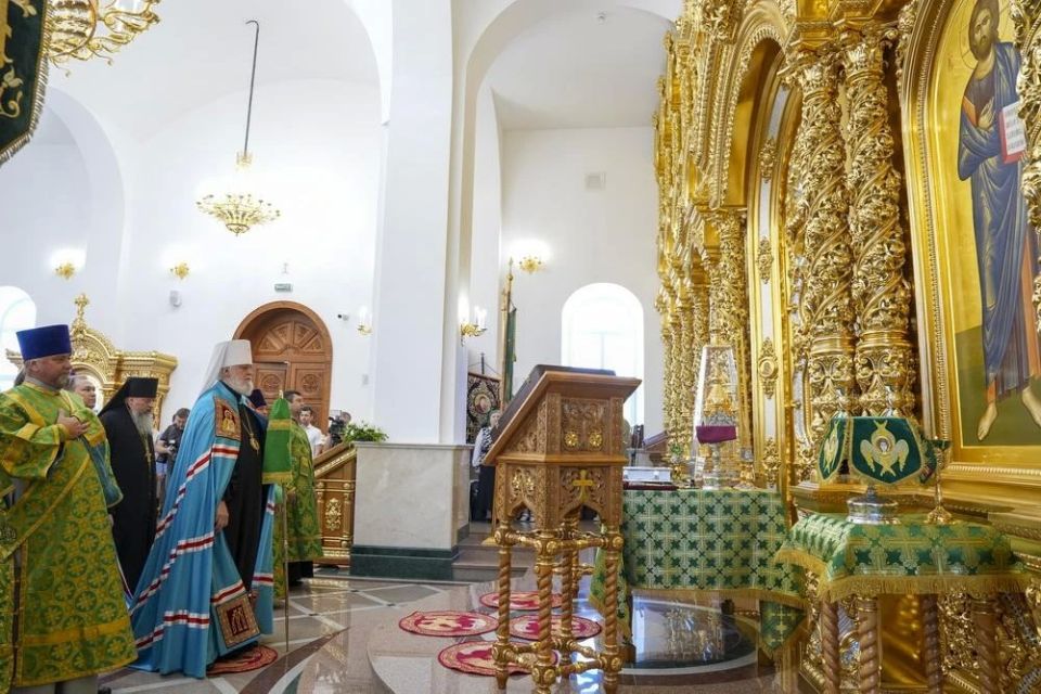 В эту субботу приняла участие в торжественном открытии и освящении Свято-Троицкий храма в новом микрорайоне Атомград города Курчатова В эту субботу приняла участие в торжественном открытии и освящении Свято-Троицкий храма в новом микрорайоне Атомград города Курчатова