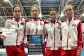 СЕРЕБРО ПЕРВЕНСТВА РОССИИ. Курские рапиристки Ульяна Белых, Варвара Копылова, Ксения Пасашкова, Злата Шатунова завоевали серебряные награды командных соревнований детского первенства России, которое проходит в Тольятти