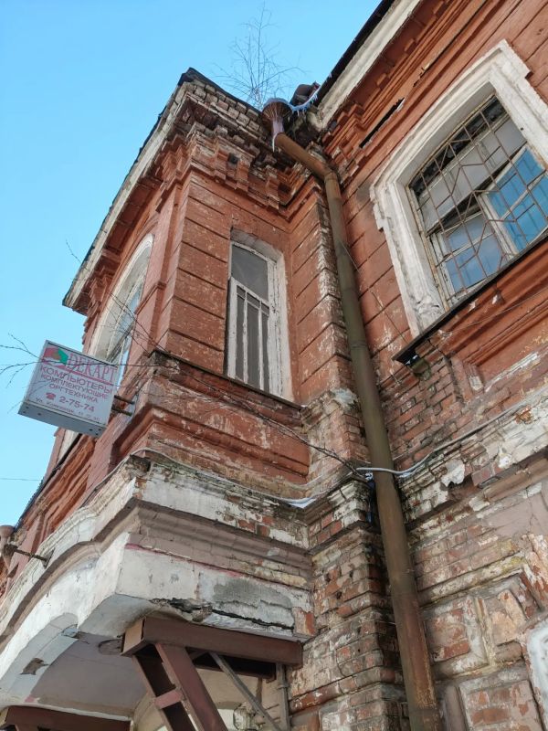 В Курске собственника «Дома купца Горяинова» обязали срочно начать ремонт