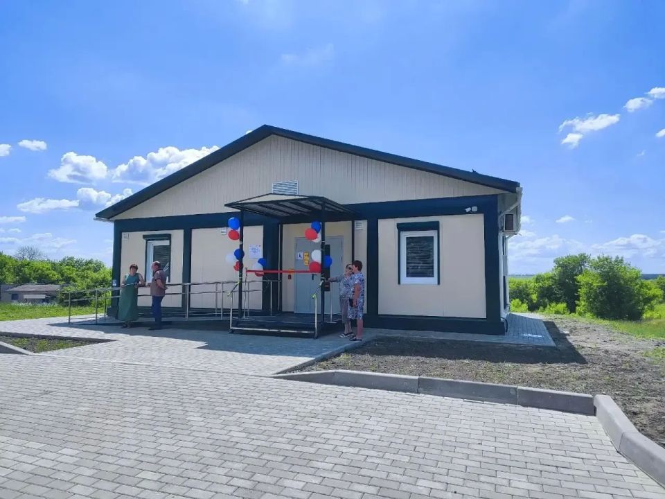 В Курской области открыли два новых ФАПа