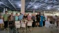 Каждый вторник работники организаций Пристенского района активно трудятся в центре сбора гуманитарной помощи в Курске