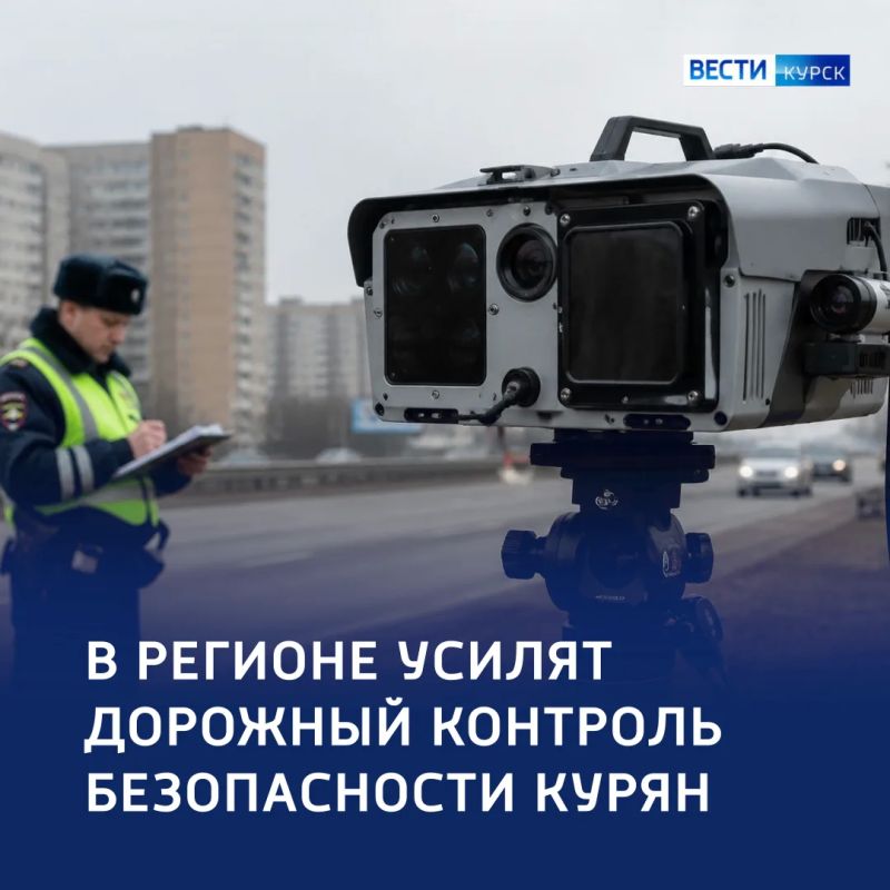 «Вылетит птичка»: в Курской области усилят дорожный контроль