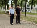 В День России сотрудники полиции города Железногорска проводят профилактические рейды в общественных местах