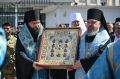 В Воскресенском храме Знаменского монастыря митрополит Курский и Рыльский Герман провел молебен перед чудотворной иконой