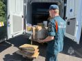 Вклад в экологию: курские спасатели МЧС России сдали макулатуру