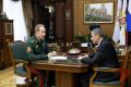 Директор Росгвардии Герой России генерал армии Виктор Золотов провёл рабочую встречу с губернатором Курской области Александром Хинштейном