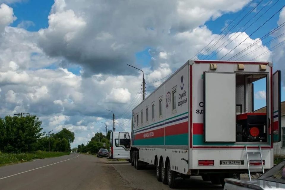 В Поныровском районе три дня будет работать "Поезд здоровья"