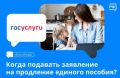 Получаете единое пособие? Помните: его назначают на 12 месяцев и автоматически не продляют