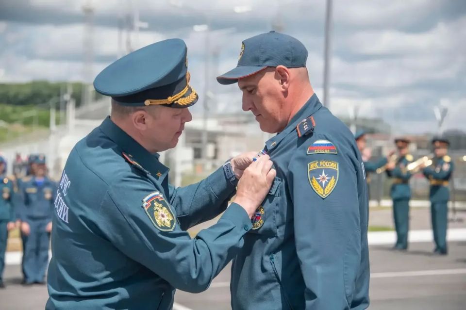 Делегация МЧС России с рабочей поездкой посетила Курскую АЭС Делегация МЧС России с рабочей поездкой посетила Курскую АЭС