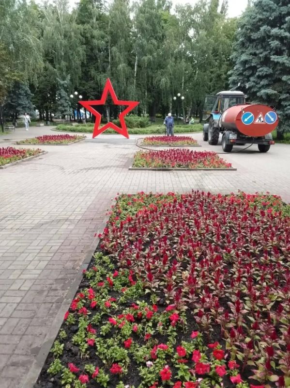 В Курске территории парков и скверов приводят в порядок 32 человека В Курске территории парков и скверов приводят в порядок 32 человека