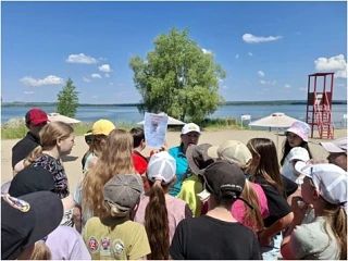 Спортивная жизнь в лагерях дневного пребывания города Курчатова курской области