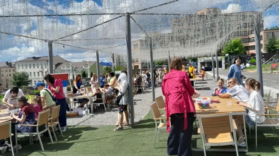 Традиционно мастера-ремесленники участвуют в мероприятиях на Полугоре