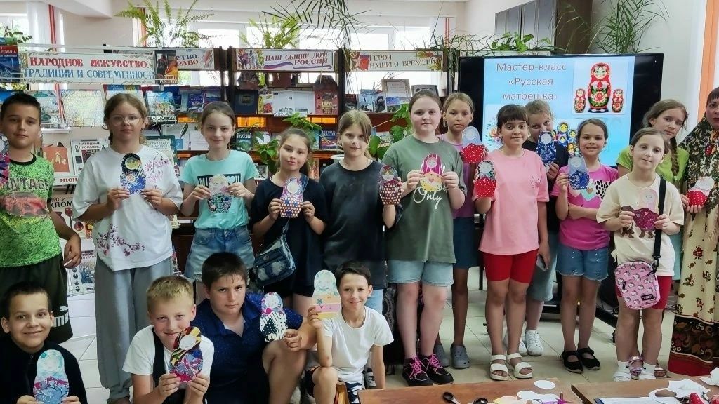 «Русская матрёшка». Мастер-класс к Году единства народов России «Русская матрёшка». Мастер-класс к Году единства народов России