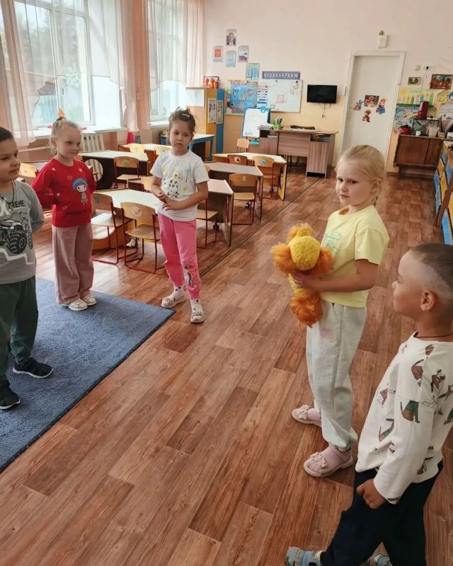 В рамках недели «Ребенок в мире людей» в МКДОУ "Детский сад г. Фатежа" (заведующий Н.А. Ярыгина) прошло развлечение в старших группах «День доброты» В рамках недели «Ребенок в мире людей» в МКДОУ "Детский сад г. Фатежа" (заведующий Н.А. Ярыгина) прошло развлечение в старших группах «День доброты»