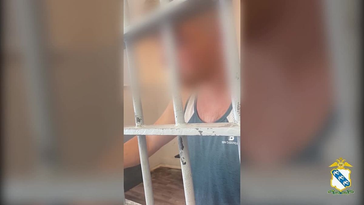 В Курске поймали неадекватного лихача на мотоцикле, скрывшегося с места аварии