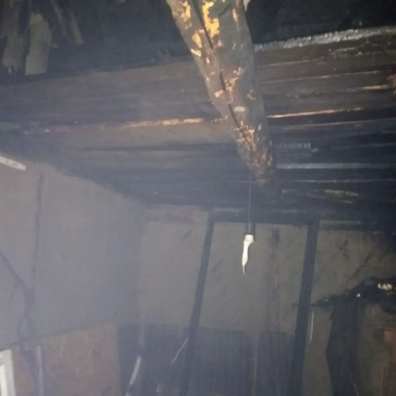 Пожар в п. Солнцево Солнцевского района Пожар в п. Солнцево Солнцевского района