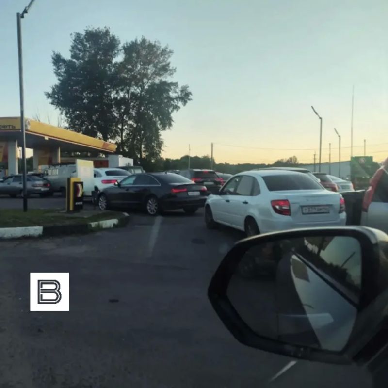Только в бак — ограничение на заправках в Курской области
