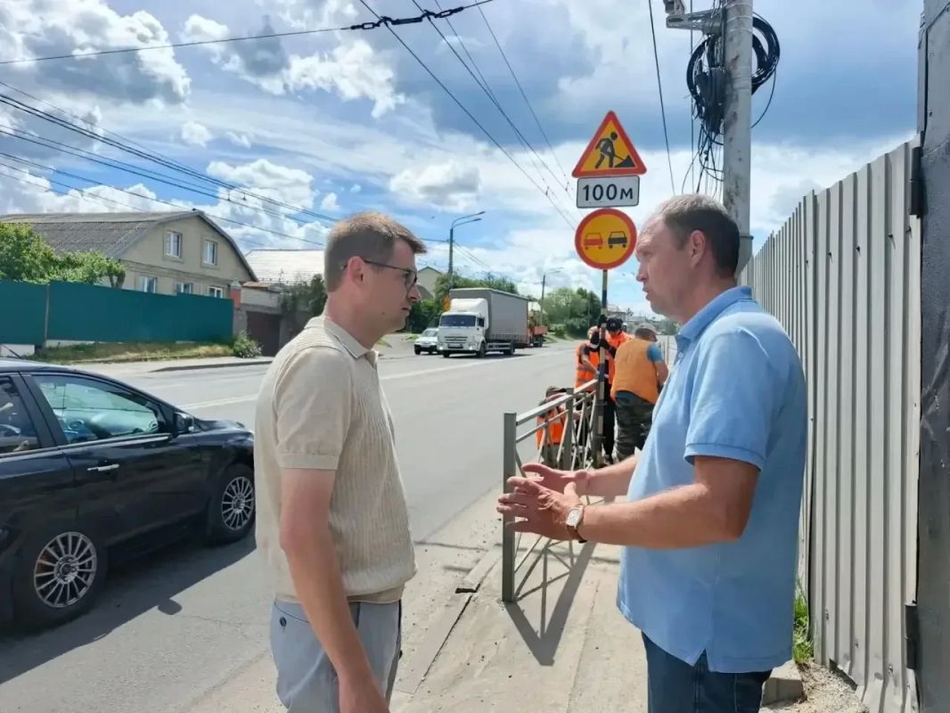 Евгений Маслов сообщил о начале ремонта дорог на улицах Кавказской и Пучковке Евгений Маслов сообщил о начале ремонта дорог на улицах Кавказской и Пучковке