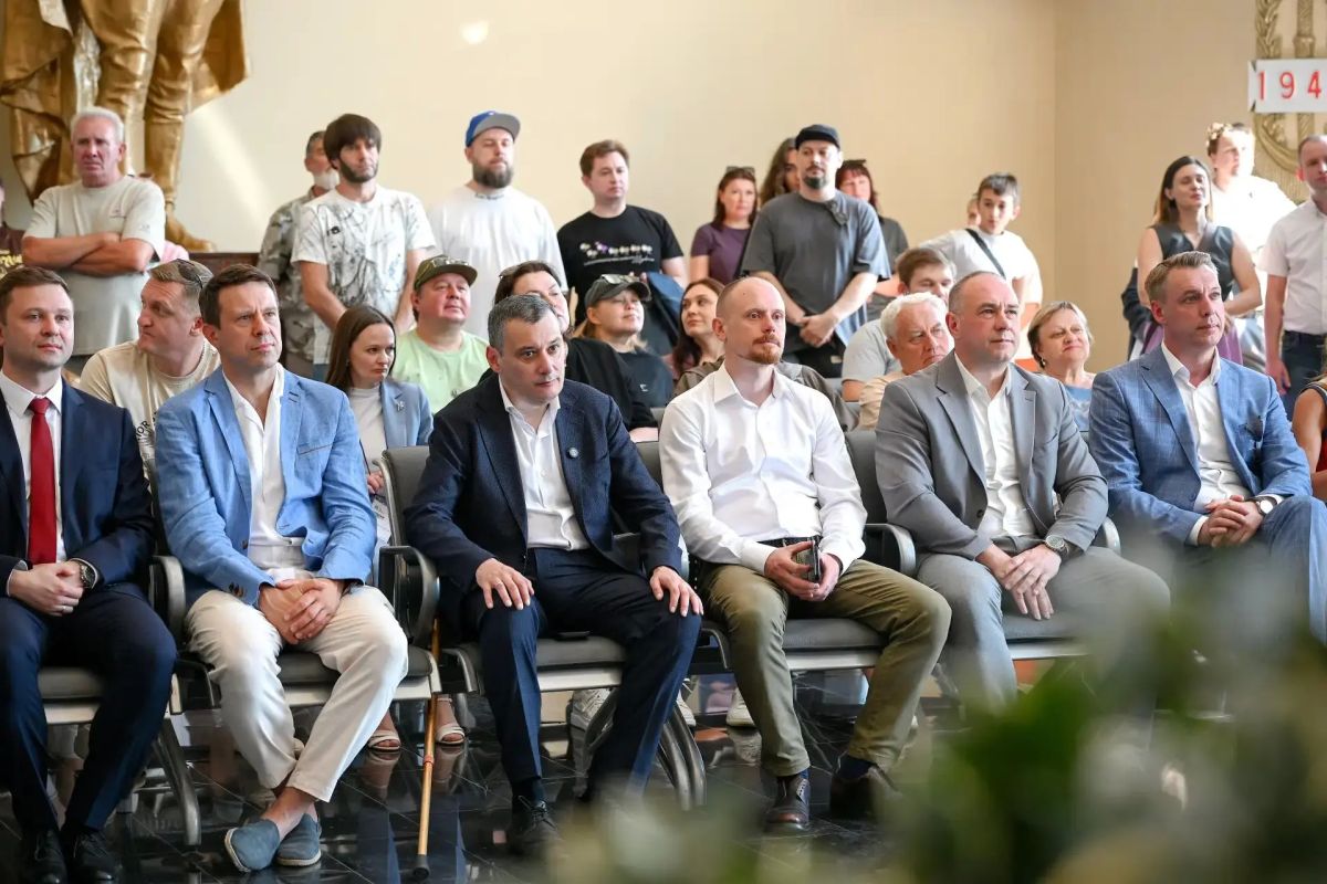 В Курске встретили «Театральный поезд» В Курске встретили «Театральный поезд»