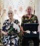 В Золотухинском районе поздравили супругов Паньковых с 60-летием супружеской жизни