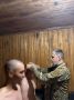 Настоятель храма Благовещения Пресвятой Богородицы села Миленино Фатежского района иерей Виталий Самбурский посетил бойцов в Курском приграничье
