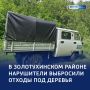 В Золотухинском районе — штраф под кроной