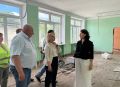 Наталья Леонова: капремонт в Шумаковской школе не завершат к 1 сентября