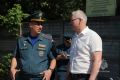 Курские спасатели МЧС России приняли участие в показном учении на базе детского оздоровительного лагеря «Орленок» областного центра