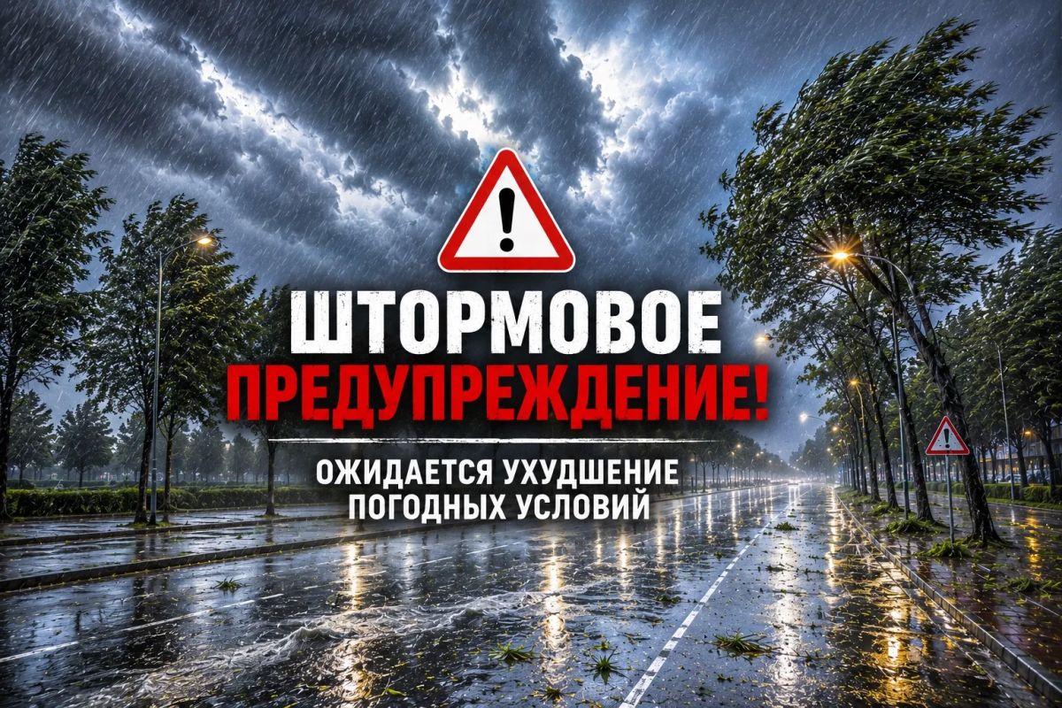 Внимание. 4–6 июля в Республике Ингушетия ожидается ухудшение погодных условий