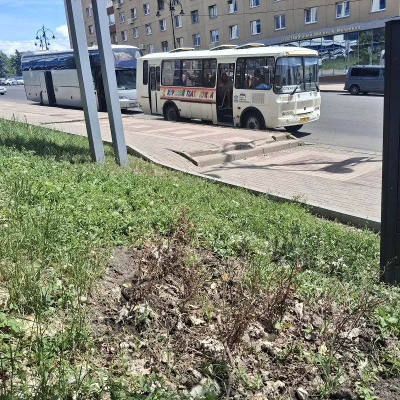 В Курске городская Контрольно-счетная палата, проверяя эффективность расходования средств на реконструкцию сквера «Спутник», произвела контрольный выезд на место В Курске городская Контрольно-счетная палата, проверяя эффективность расходования средств на реконструкцию сквера «Спутник», произвела контрольный выезд на место