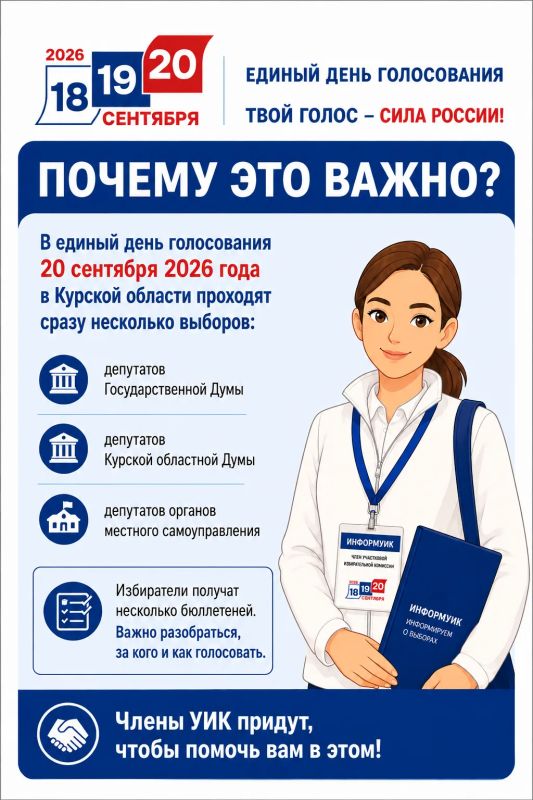 Проект «ИнформУИК»: адресное информирование избирателей в Курской области Проект «ИнформУИК»: адресное информирование избирателей в Курской области