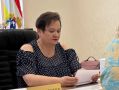 Министр социального обеспечения, материнства и детства Курской области Татьяна Сукновалова провела личный прием граждан в Администрации Курской области, среди которых эвакуированные из приграничных территорий