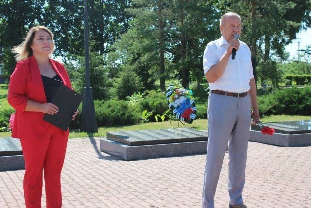 Вечная слава героям: в Понырях почтили память защитников Курской дуги