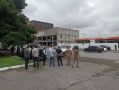 ДТП В Сунже:. На улице Свердлова, в районе пожарно-спасательной части № 3, произошло дорожно-транспортное происшествие с участием шести автомобилей