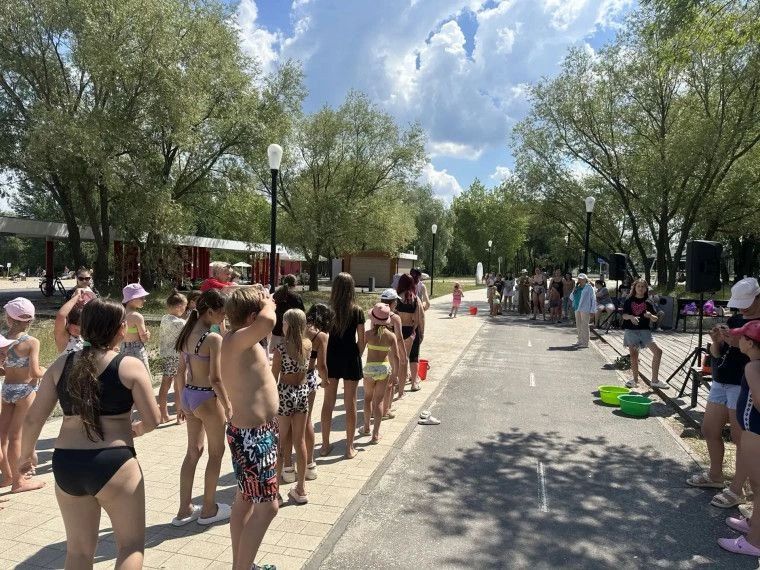 В парке культуры и отдыха «Теплый берег» прошла пенная вечеринка В парке культуры и отдыха «Теплый берег» прошла пенная вечеринка