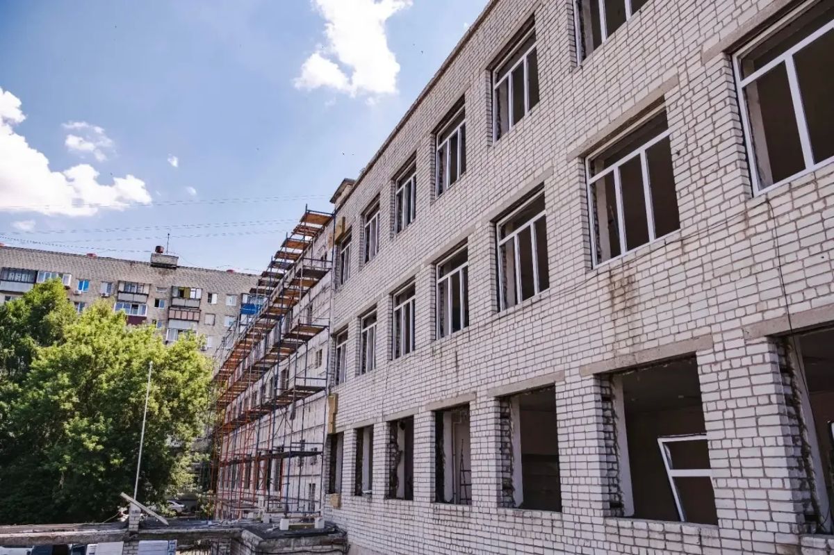 Капитальный ремонт в образовательных учреждениях Курска продолжается