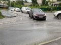 В центре Курска рухнувшее дерево полностью перекрыло "Пьяную дорогу"