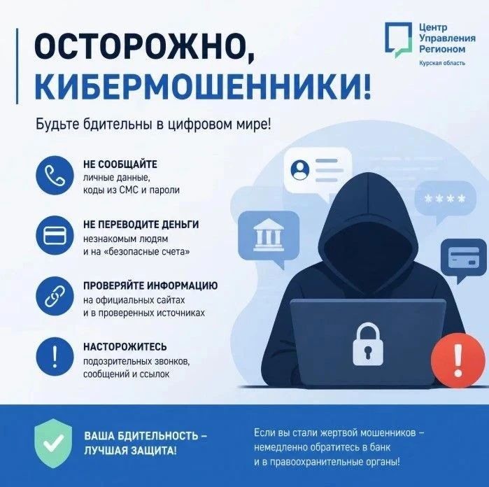 Кибермошенничество - один из видов киберпреступлений, целью которого является причинение материального или иного ущерба путем хищения личной информации пользователя (номера банковских счетов, паспортные данные, коды, пароли...