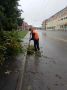 Специалисты ООО «БЛАГОУСТРОЙСТВО» ликвидировали последствия вчерашней непогоды на территории города Курска