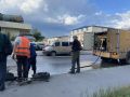 В связи с выпадением большого количества осадков канализационная сеть по улице Ольшанского запесковалась