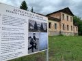 В курском имении великого князя Михаила Романова установили информационный баннер
