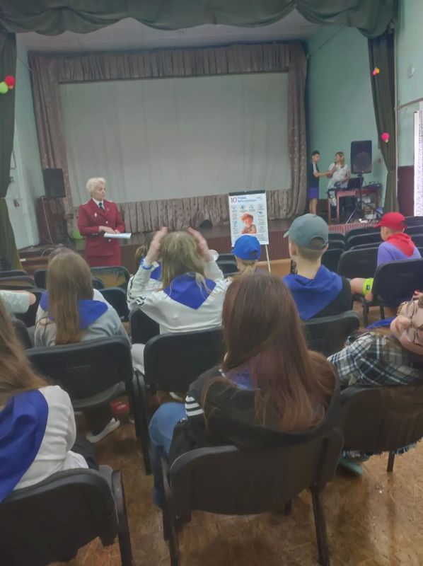 Лекторий «Санпросвет» проходит для детей и подростков в Курской области Лекторий «Санпросвет» проходит для детей и подростков в Курской области