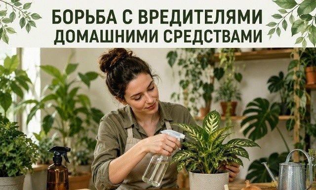 Эффективные домашние средства в борьбе с вредителями на растениях