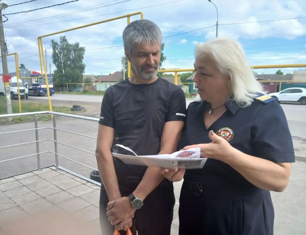 Очередной рейд по пожарной безопасности прошел в с. Беседино